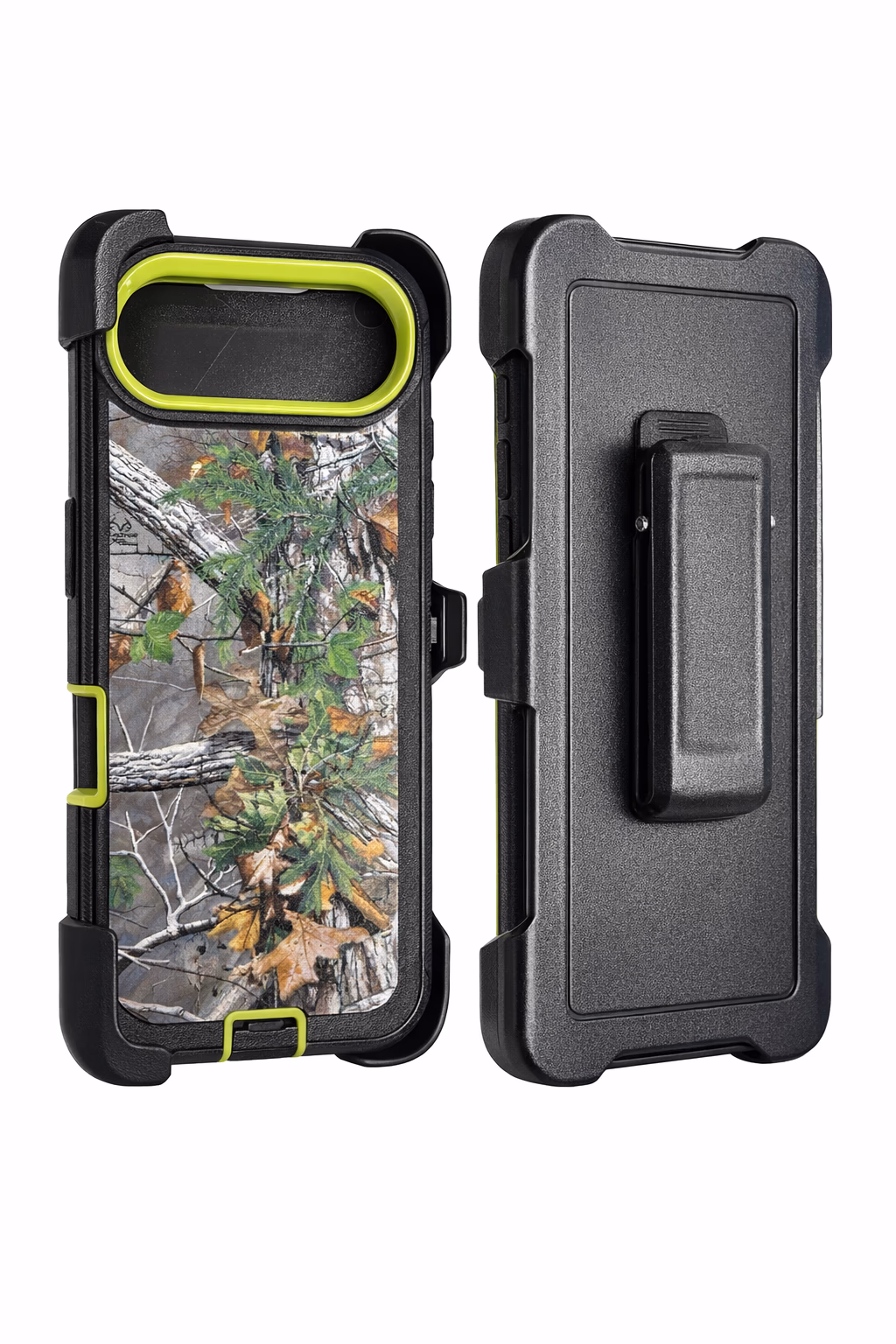 iPhone 17 Air - Defense Pro w/Clip - Black/Green Camo